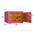 Pink Color Smart Safes Home verwenden Sie sichere Box